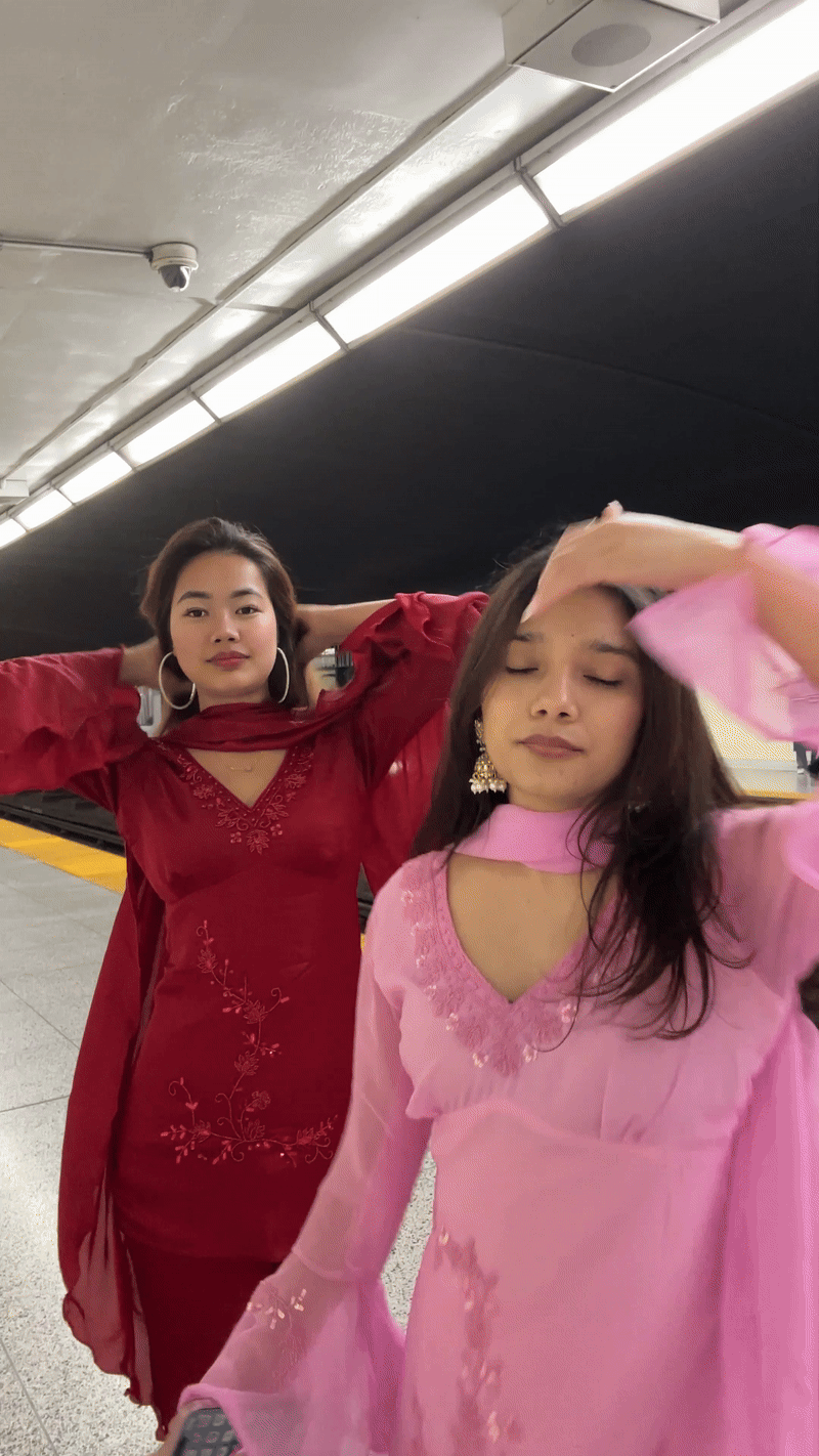 90’s inspired kurta set